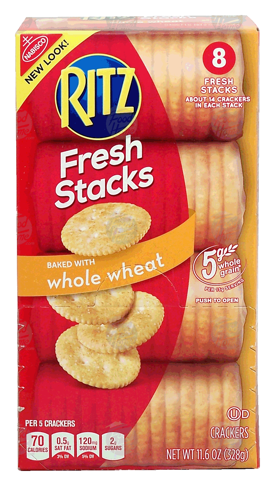 Nabisco Ritz crackers baked with whole wheat, 8 fresh stacks Full-Size Picture